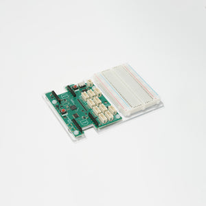 senseBox MCU mit Breadboard
