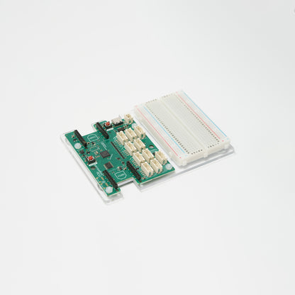 senseBox MCU mit Breadboard
